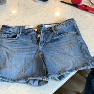 Anthropology shorts, worn once